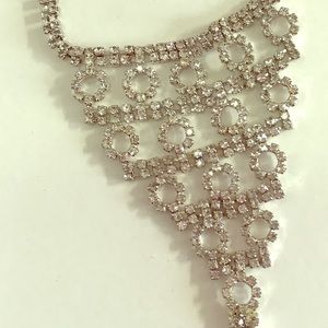 💎 Blinged out foot bracelet and toe ring. 💎